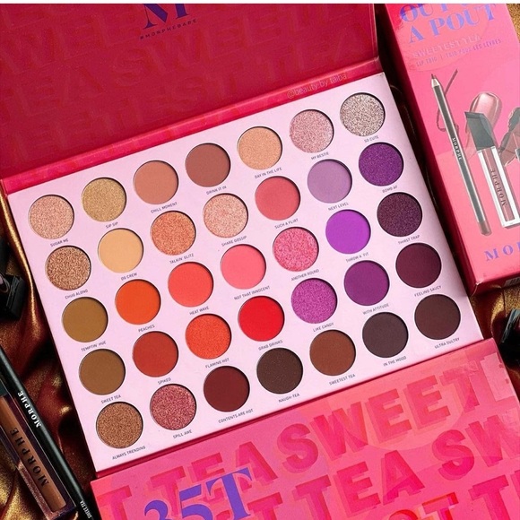NIB Morphe 35T Sweetest Tea Artistry Eyeshadow Palette *PLEASE READ DESCRIPTION* - Picture 1 of 6